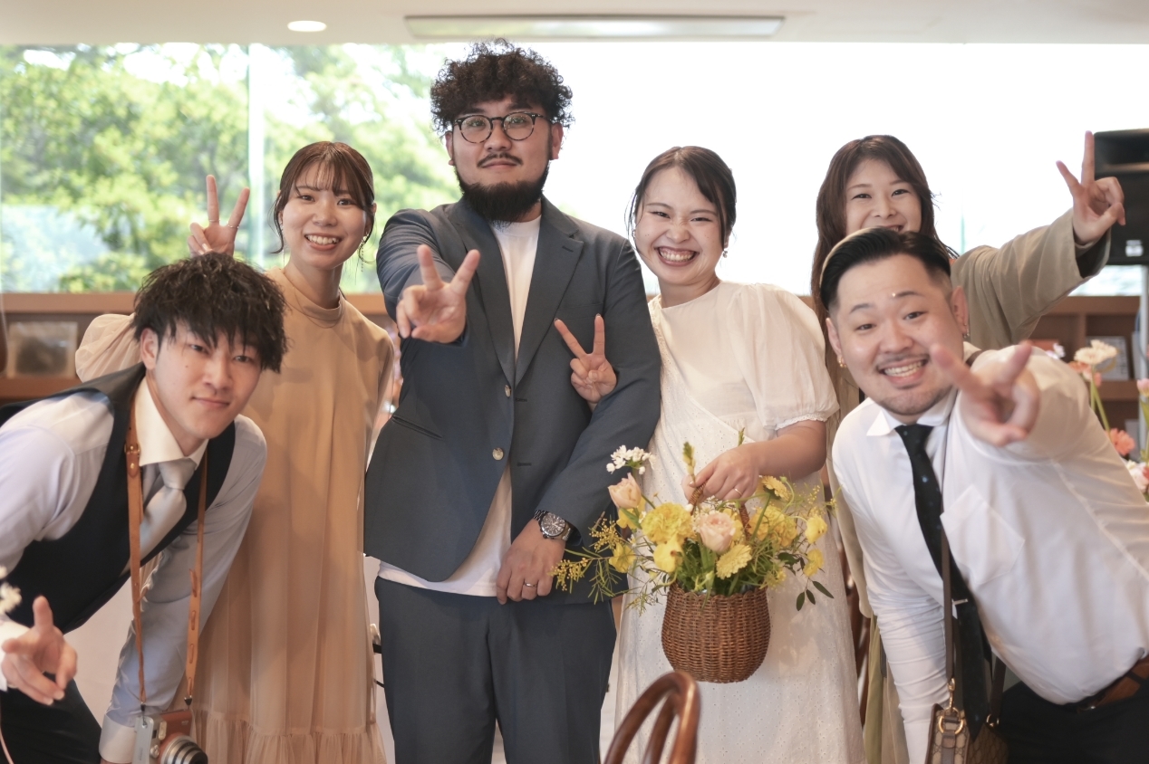 オーダーメイドウェディングを選んだ新郎新婦さま