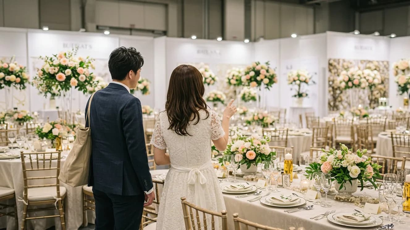 ブライダルフェアの持ち物は?フェアの種類ごとの持ち物リストや服装をご紹介